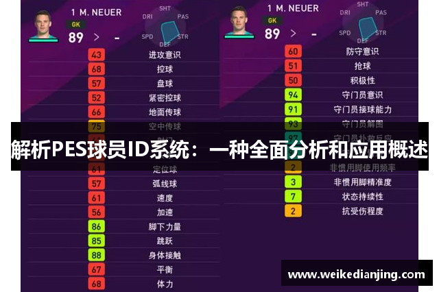 解析PES球员ID系统：一种全面分析和应用概述